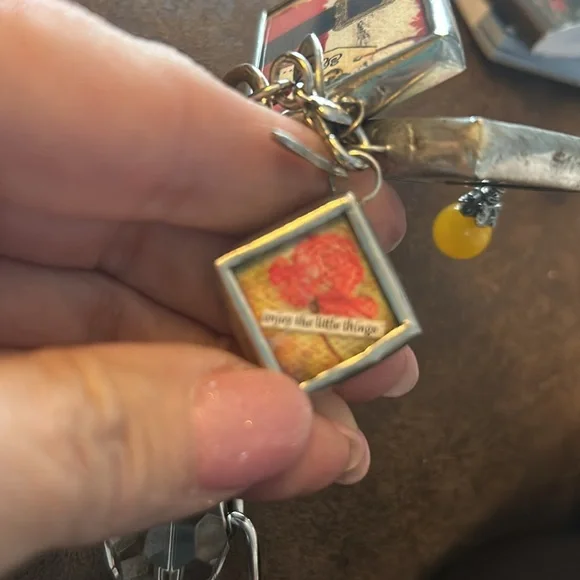 Silver Charm Pendant Necklace - Picture 14 of 16